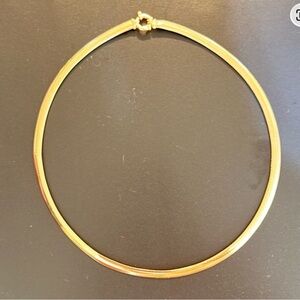MILOR gorgeous 14k solid gold Omega chain necklace